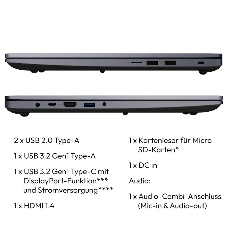 Medion Avantum 17" Display · 16G RAM · 1000G Datenspeicher · AMD Ryzen